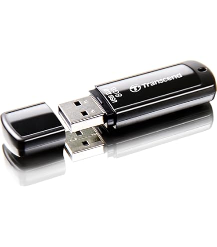 Amazon | Transcend USBメモリ 4GB USB 2.0 キャップ式 ブラック (無